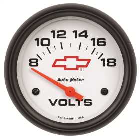 GM Series Electric Voltmeter Gauge 5891-00406